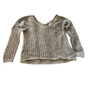 Gilly Hicks Heathered Knit Sweater
